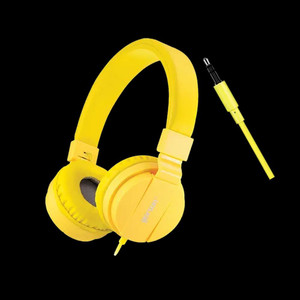 Folding Headphones - Yellow