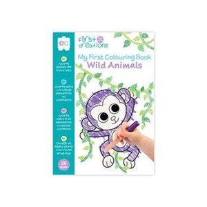My First Colouring Book - Wild Animals