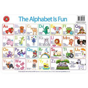 The Alphabet Is Fun
