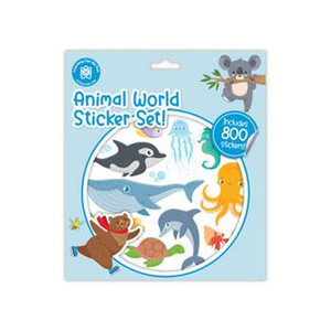 Animal World Sticker Set
