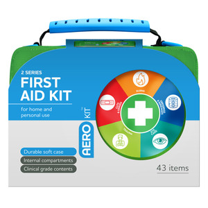 AEROKIT 2 Series First Aid Kit Softpack, Green