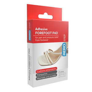 AEROSTEP Adhesive Forefoot Pad 68 x 93mm, Box of 2