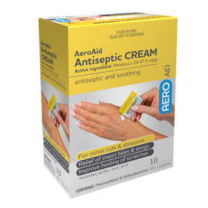 AEROAID Antiseptic Cream Sachet 1g, Each