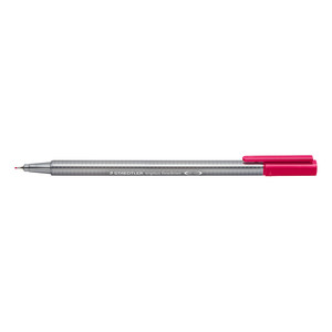 Staedtler 334 Triplus Fineliner - Bordeaux Red, Each