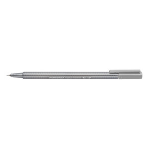 Staedtler 334 Triplus Fineliner - Light Grey, Each