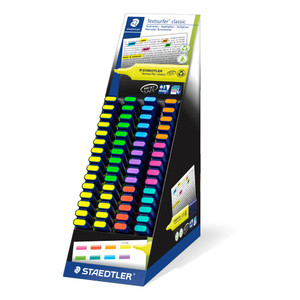 Staedtler 364 Textsurfer Counter Display Pack of 60 Pcs