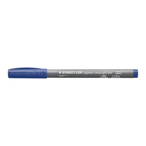 Staedtler 375 Pigment Calligraphy Pen - Indigo, Each