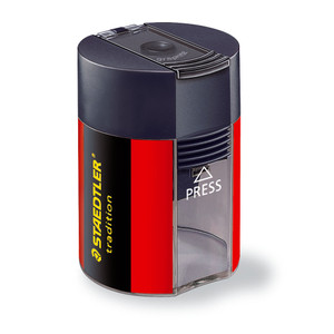 Staedtler 511 Tradition Single Hole Tub Sharpener, Each