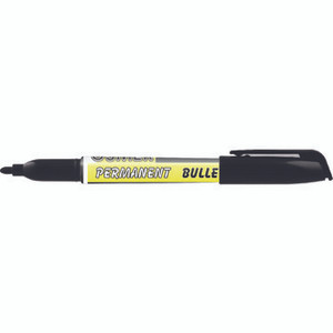 OSMER PERMANENT MARKER - FINE TIP BLACK Each