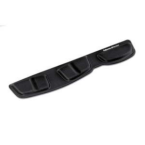 FELLOWES KEYBOARD PALM SUPPORT MEMORY FOAM LYCRA - BLACK