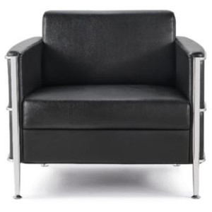 Eclipse 1 Seater Lounge Black
