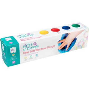 EASI-SOFT RAINBOW DOUGH SET OF 4