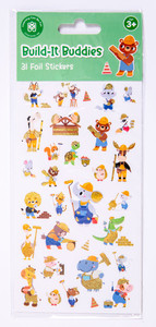Build-It Buddies - Foil Sticker Set