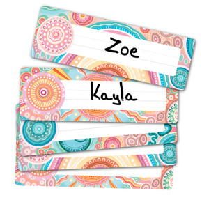 Sacred Country Adhesive Name Plates