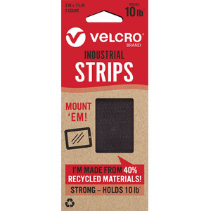 Velcro 7.6 x 4.5cm Sticky Back Hook & Loop Fastener