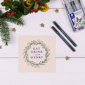 Staedtler 308 Pigment Liner 0.5mm - Wallet of 6 Assorted Colours (Standard Assorted Colours)