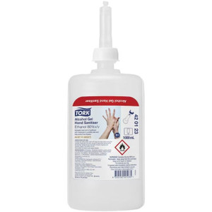 Tork Alcohol Gel Hand Sanitizer S1 1000ml, Carton of 6