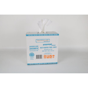Visper RS60 Multi-Purpose Industrial Towel White 23 x 42.5cm, Box of 130 Sheets