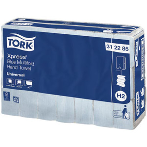 Tork Xpress Blue Multifold Hand Towel / Slimline 1py Universal H2 230s x 21