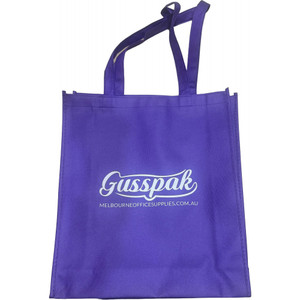 Gusspak Non Woven Bags Purple 350mm H X 420mm W X 120mm Gussett & Bottom (Each)