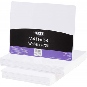 A4 WHITEBOARD FLEXIBLE PLAIN Pack of 30