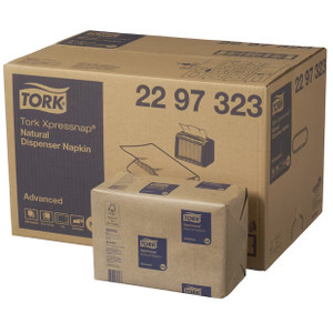 Tork Xpressnap Natural Dispenser Napkin N4 500s x 12