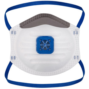 P201 - FFP2 Valved Dust Mist Respirator (Pk10) White