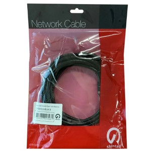 Shintaro Cat6 24 AWG Patch Black 2m