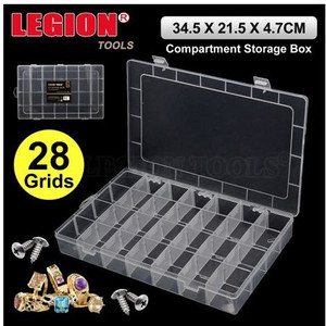 Organiser Storage Box 28 Grids (34.5 x 21.5 x 4.7cm)