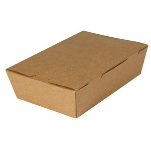 Lunch Box PLA Lined Heavy Board Kraft Medium CTN200