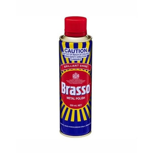 Brasso Brilliant Shine 250ml Metalware Polish, Each