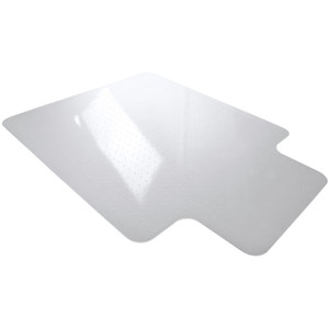 Floortex Chair Mat PVC Low Pile Carpet 90 x 121cm Keyhole with 1 Yr Warranty