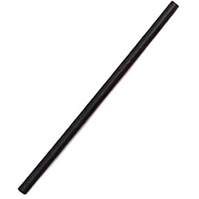 Black Cocktail Paper Straws 5 x 120mm Carton of 2500