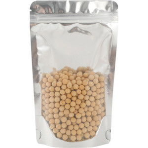 Stand Up Pouches Clear Front with Foil Back 120 x 200mm 130um, Carton of 500