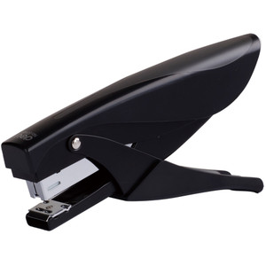 Deli Plier Stapler 25 Sheets Black/White