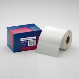 AVERY ADDRESS LABELS 70x36mm Roll White, Roll of 500