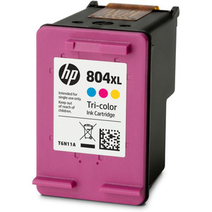 HP INK CARTRIDGE 804XL COLOUR T6N11AA