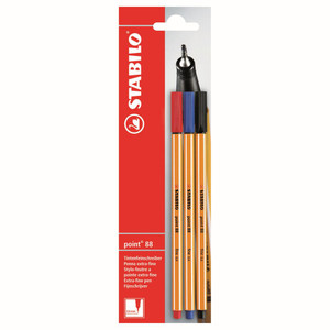 STABILO POINT 88 FINELINER Asst C3 H S B10213