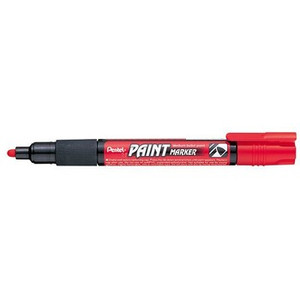 Pentel Mwl5 Maxiflo Whiteboard Marker Bullet Tip 2.5mm Red