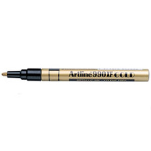 ARTLINE 990XF METALLIC MARKERS Gold, Bx12