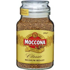 MOCCONA CLASSIC COFFEE Medium Roast 200g Jar