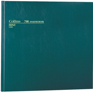 COLLINS ANALYSIS '700' SERIES BOOK Feint Only