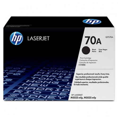 HP 70A ORIGINAL BLACK LASERJET TONER CARTRIDGE (Q7570A) 15K Suits HP LaserJet M5025 / M5035
