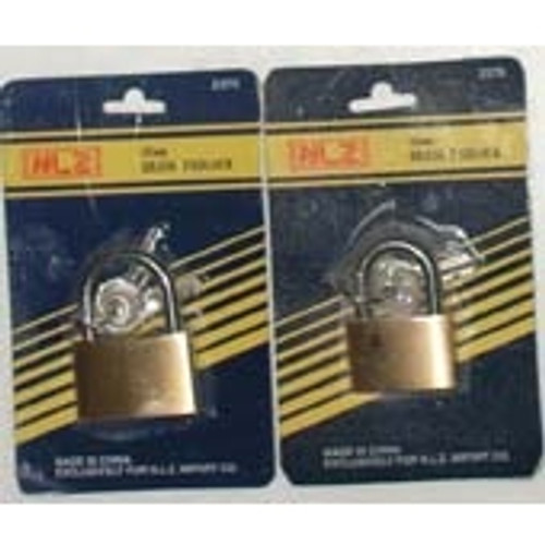 PADLOCKS Brass 50mm