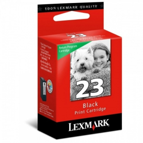 LEXMARK NO. 23 ORIGINAL RETURN PROGRAM STANDARD YIELD BLACK INK Suits Lexmark Z1420, X3530, X3550, X4530, X4550