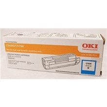OKI C5600/C5700 ORIGINAL YELLOW TONER CARTRIDGE 2K (43381909)