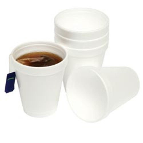 DISPOSABLE FOAM CUPS 12oz (355ml) Bx500 **DT12J125**