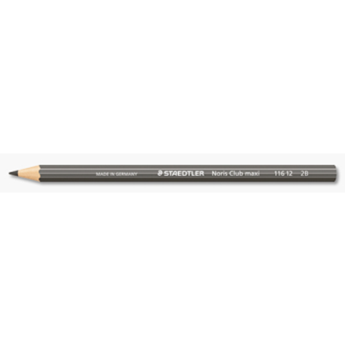 STAEDTLER NORIS CLUB MAXI LEARNER PENCIL Graphite 6B