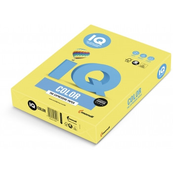 MONDI IQ CY39 A4 PAPER 80GSM REAM 500 Canari Bright Yellow