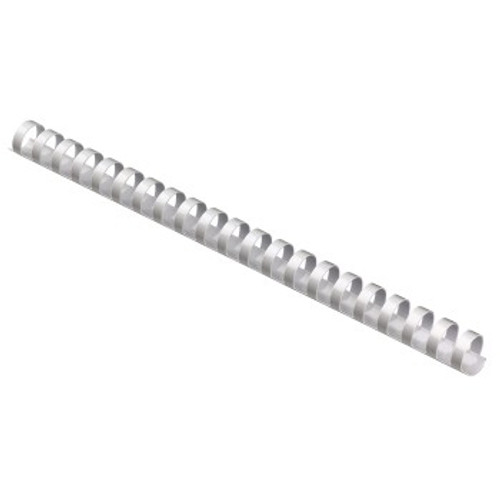 REXEL BINDING COMB 6mm 21Loop 25Sht Cap White, Pk100